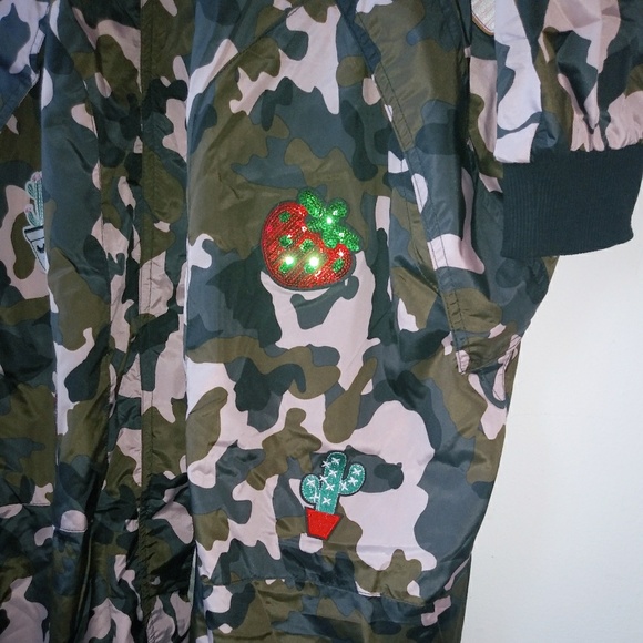 Women's Camouflage/ Camo Longline Jacket - Picture 4 of 8